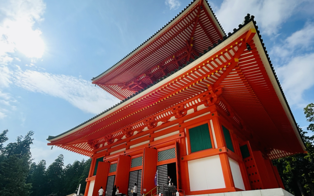 初めての高野山へ。